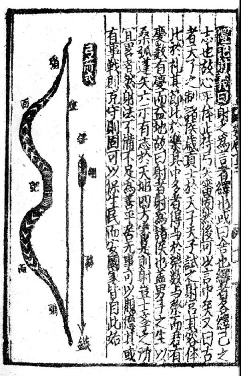 A page from the 'Guided Tour Through the Forrest of Facts' (Shi Lin Guang Ji) by Chen Yuanliang as reprinted during the Yuan dynasty (circa 1300).  Source: http://www.atarn.org