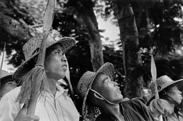 Member of a local militia outside of Guangzhou, 1938. Source: Vintage war photography by Robert Cappa.