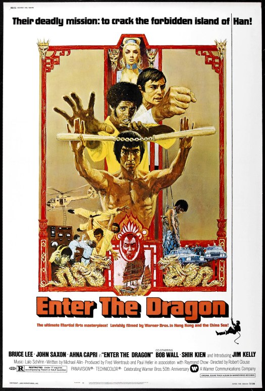 The original posted for the US release of "Enter the Dragon."