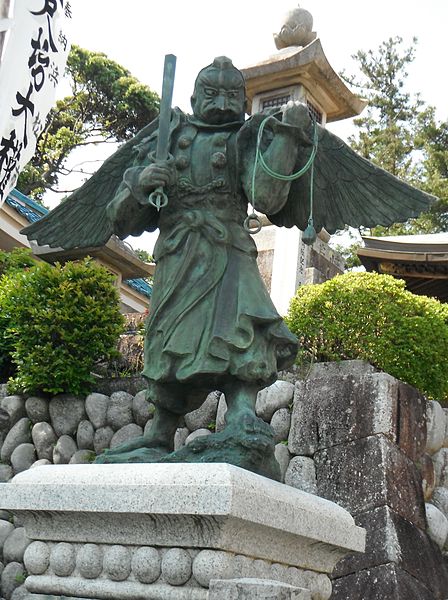 Another statue of a Tengu.  Source: Wikimedia.
