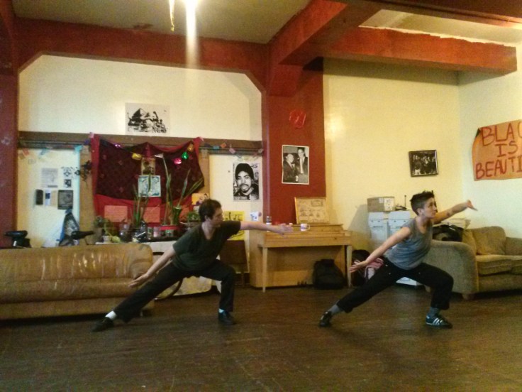 Melisa Spense works with a student at her school in Oakland, Ca.  Source: Property of Melisa Spence.