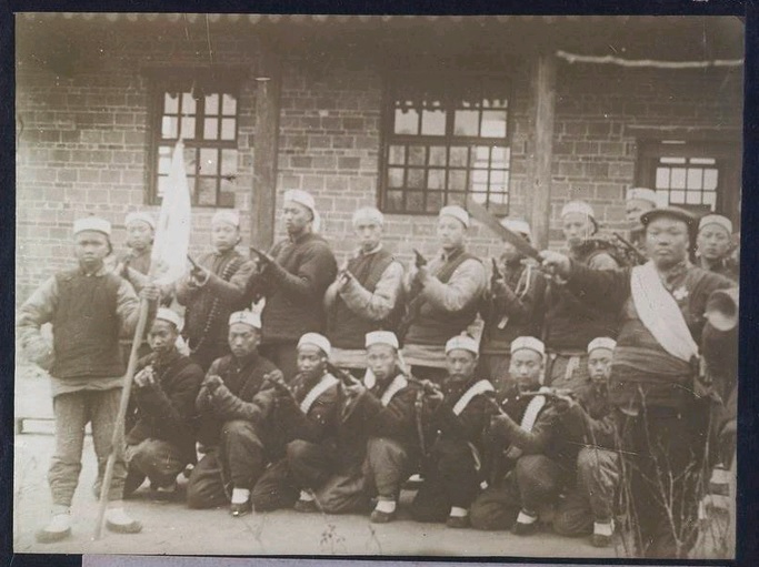 A Militia in Shanxi Province. Source: Getty Archive.