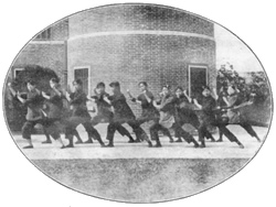 Female high school students in a Jingwu class of the sort organized by Chen Shichao.  Source: Kennedy and Guo.