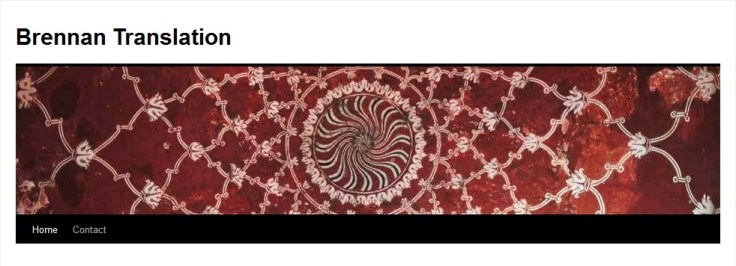 Masthead of Brennan Translation.  Source: http://brennantranslation.wordpress.com/