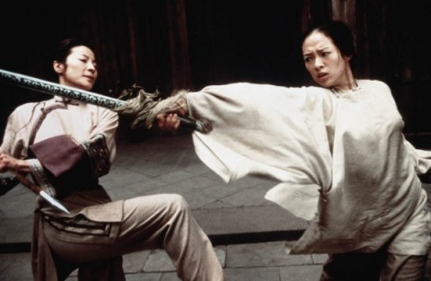 A still from "Crouching Tiger, Hidden Dragon," directed by Ang Lee.