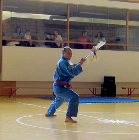 Master tân Rousset training Dai Dao.  Source: Wikimedia.