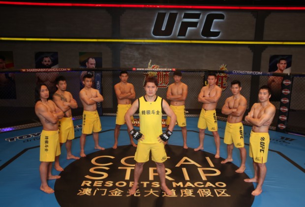 Cast of The Ultimate Fighter: China.  Source: http://mma-in-asia.com