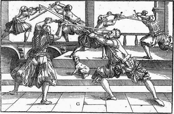 Illustration from Meyer's Longsword. Source: Bloody Elbow, MMA History Blog. 