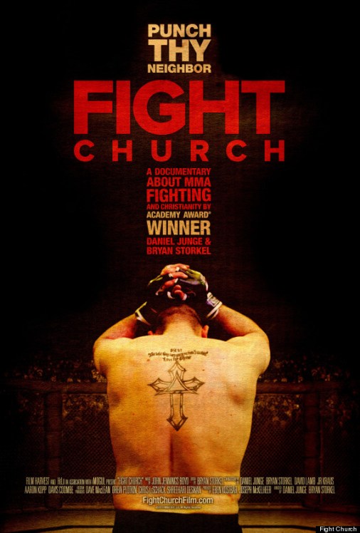 A promotional poster for Fight Church.