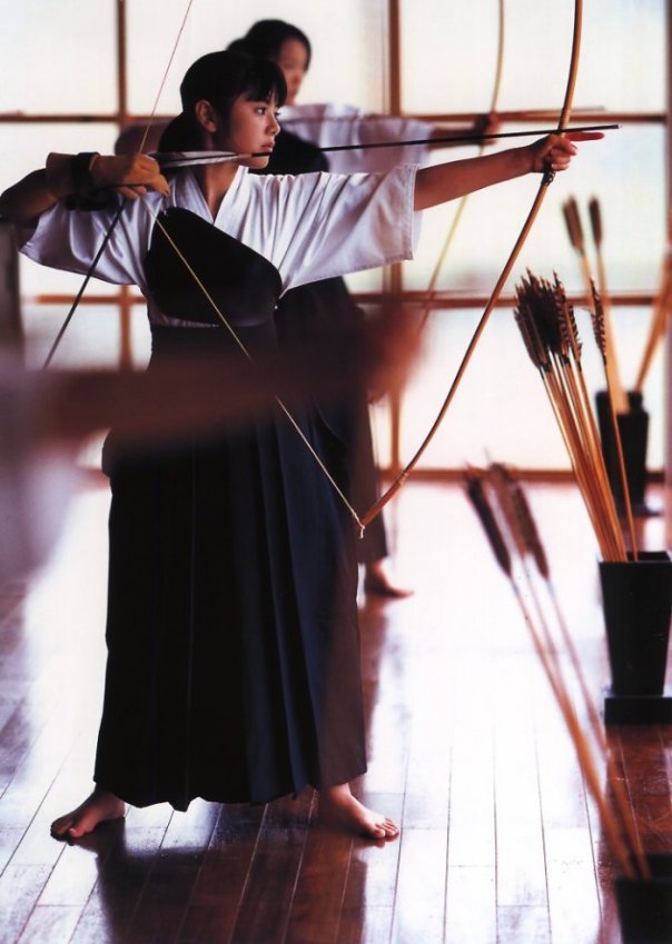Students at a Japanese Archery Club. Source: http://faculty.washington.edu/kendo/budo.html