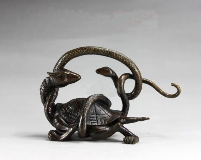 A statue of Xuan Wu, another god that was popular among the Red Spears.  Source: www.aliexpress.com