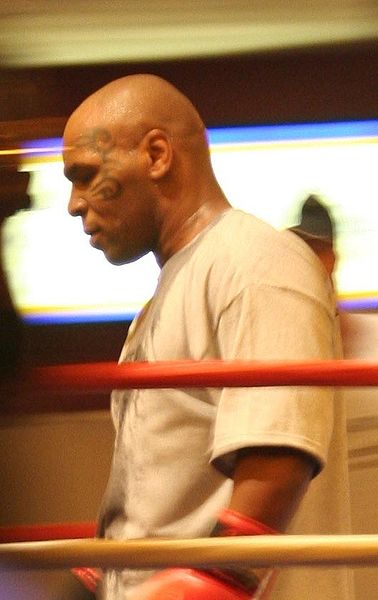 Mike Tyson in Las Vegas, 2006. Photo by Octal. Source: Wikimedia (CC).