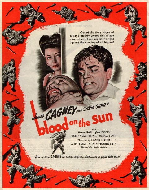 James Cagney.  Blood on the Sun