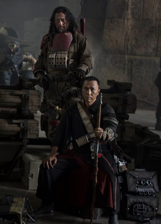 A close up of Donnie Yen in a cast photo for Rogue One. Source: Starwars.com
