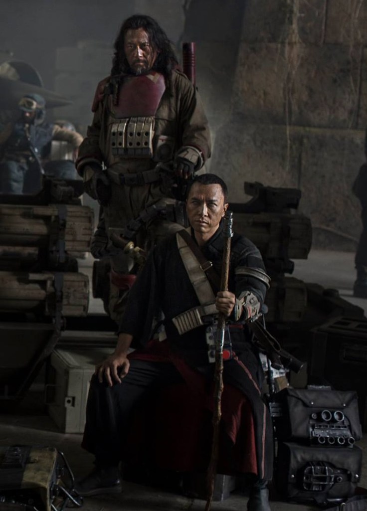 A close up of Donnie Yen in a cast photo for Rogue One. Source: Starwars.com