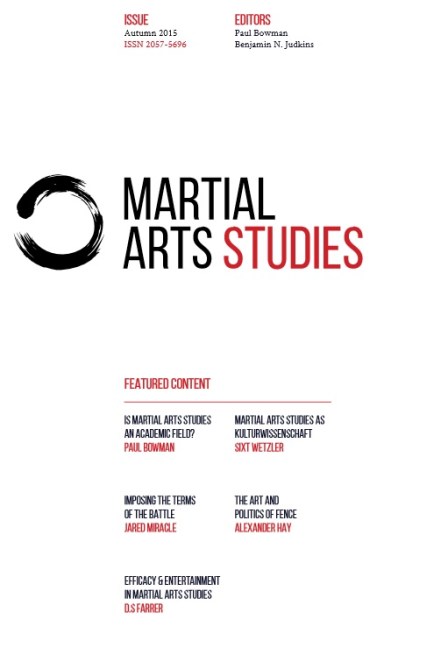 Martial Arts Studies.cover.issue 1