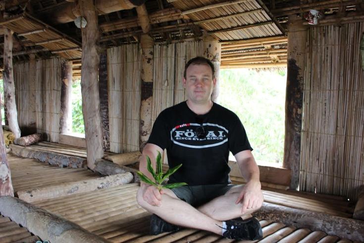 Pilot research on Yap, Micronesia, 2013.