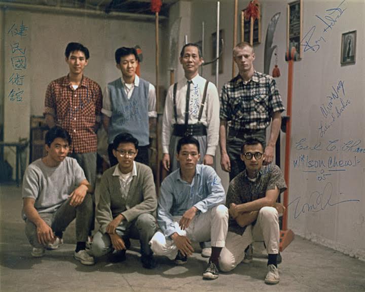 The Sturdy Citizen's Club circa 1965. TY Wong, top row second from right, with students in his basement studio in San Francisco's Chinatown. Source: From the collection of Charles Russo.