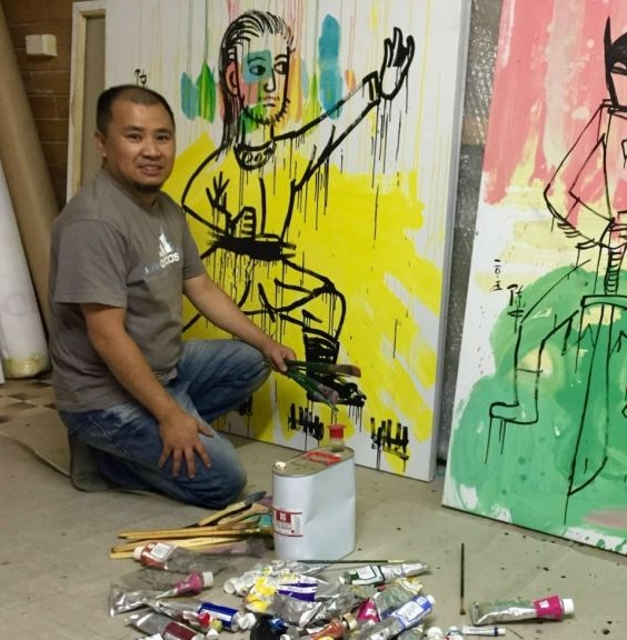 Zhong Chen at Singapore's REDSEA Gallery. Source: http://sea.blouinartinfo.com