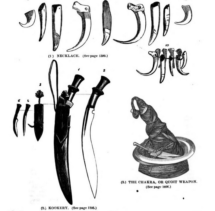 kukri.tiger claw.J G Wood