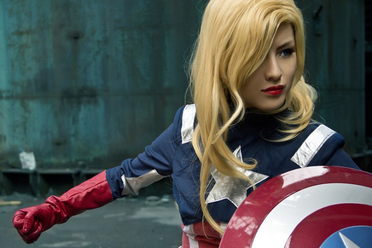 Captain America Cosplay by Hinosherloki.  Source: geektyrant.com