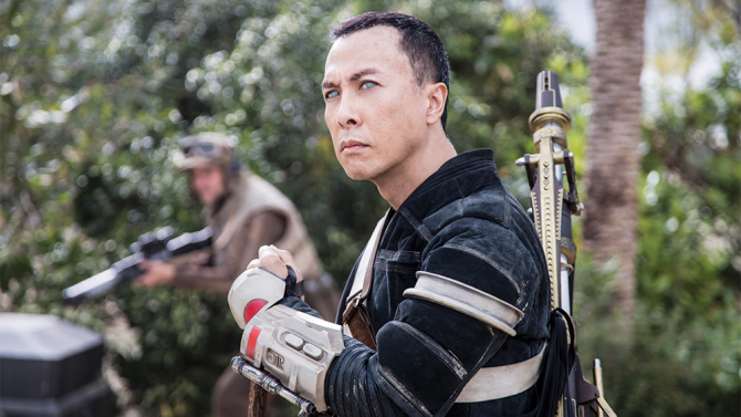 Rogue One: A Star Wars Story..Chirrut Imwe (Donnie Yen)..Ph: Jonathan Olley..©Lucasfilm LFL 2016.
